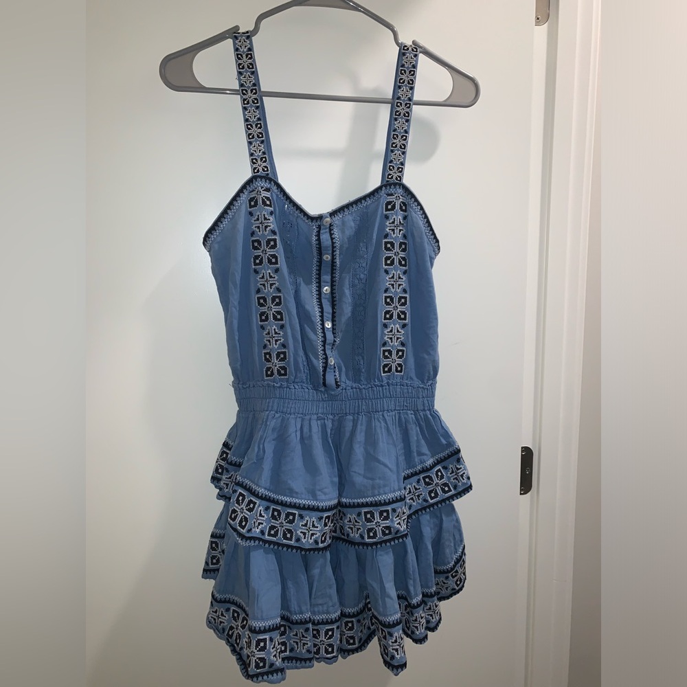 Loveshack Fancy Anna Mini Dress